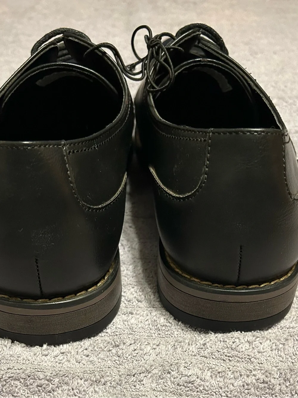 Perry Ellis Black Men’s Dress Shoes Portfolio (Dwayne) Ultra Foam Size 13